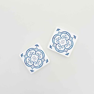 Coaster with the logotype