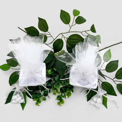 Favor box with coaster