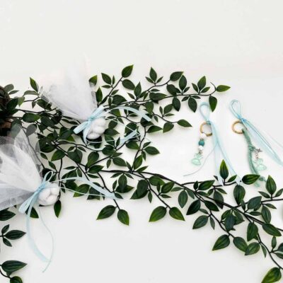 Teddy bear keychain favor