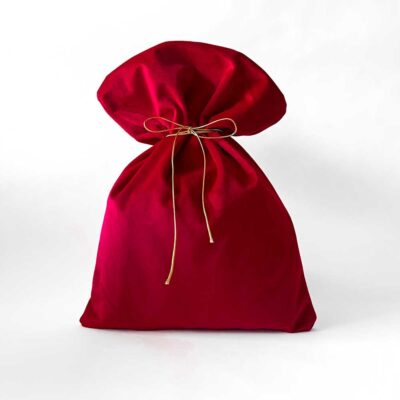 Κόκκινο βελούδινο πουγκί