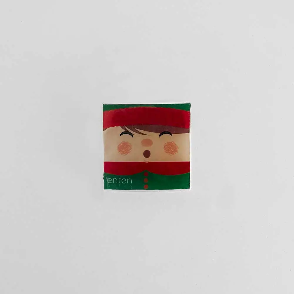 Σαπούνι με χριστουγεννιάτικο σχέδιο ξοτικό και λογοτύπηση