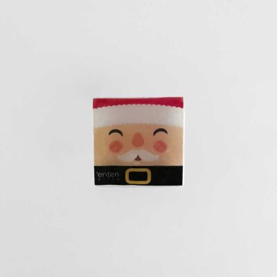 Σαπούνι με χριστουγεννιάτικο σχέδιο αη βασίλης και λογοτύπηση