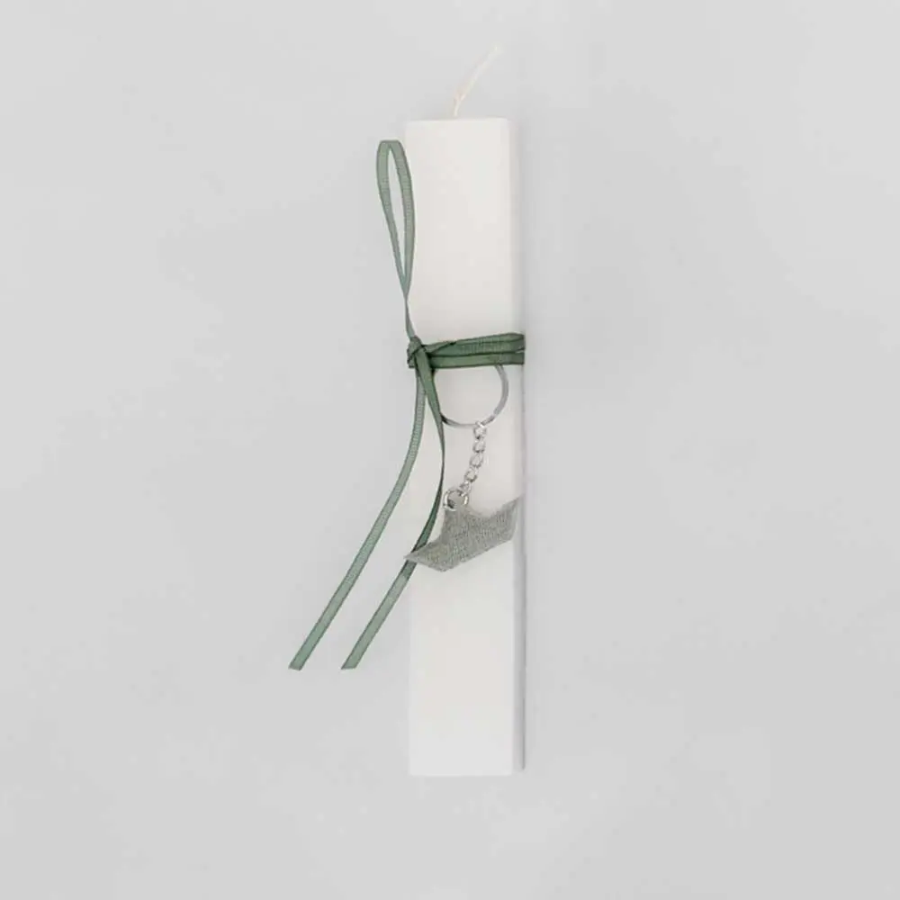 Λάμπαδα με διακοσμητικό καραβάκι