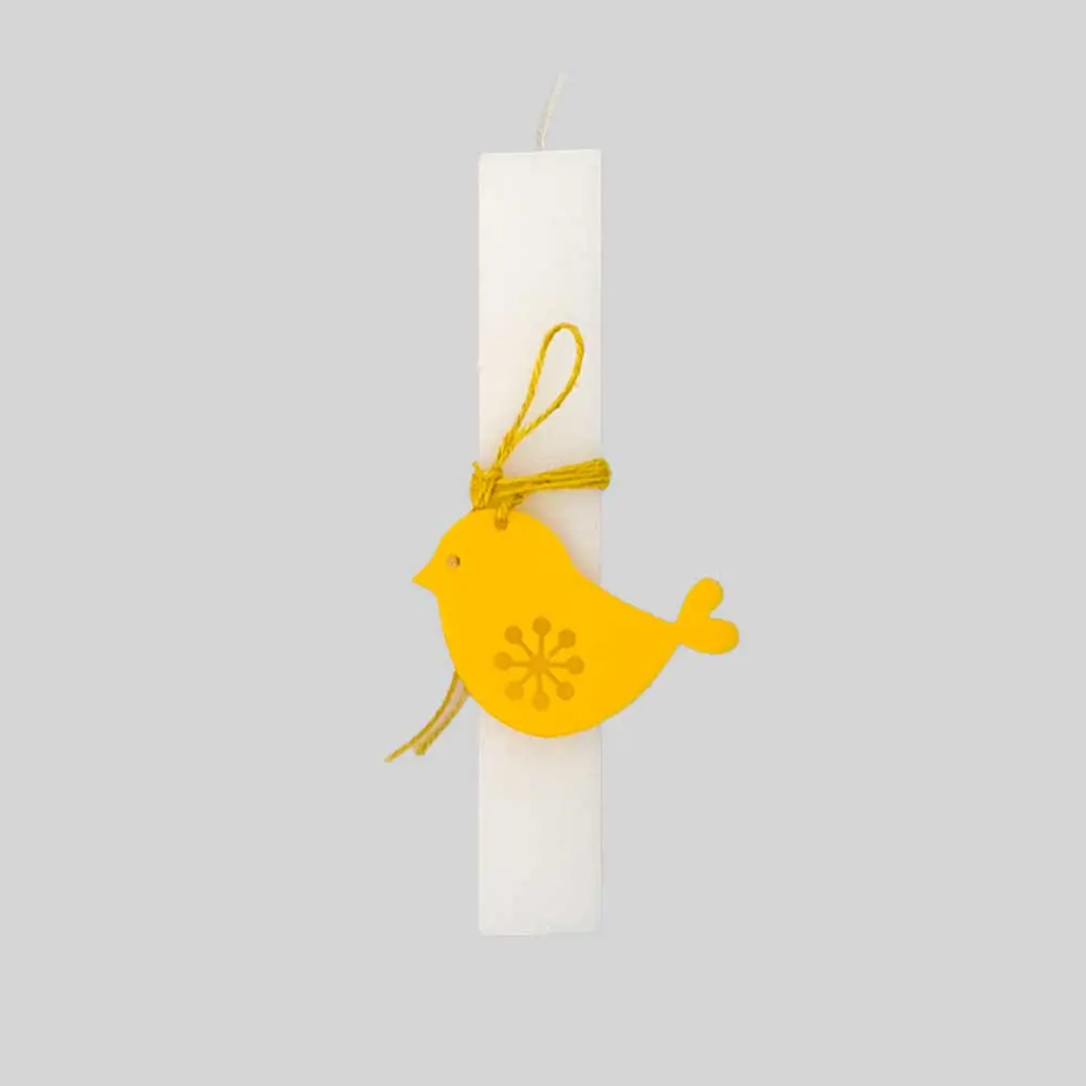 Λάμπαδα με διακοσμητικό πασχαλινό