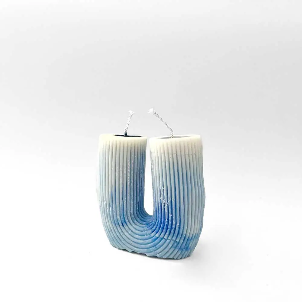 κερί σε σχήμα U