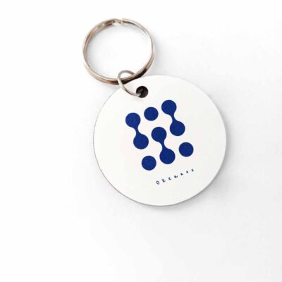 Keychain with summer design okeanos