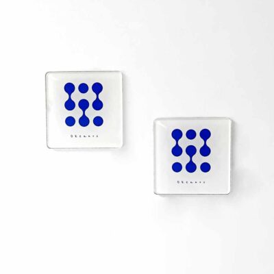 Coaster with summer design