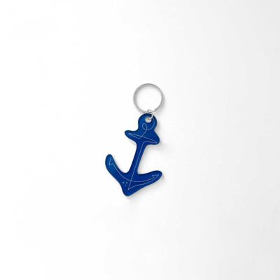 key ring with anchor design