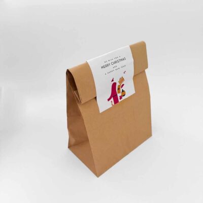 χάρτινη τσάντα χριστουγέννων