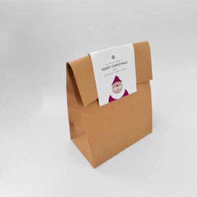 χάρτινη τσάντα χριστουγέννων