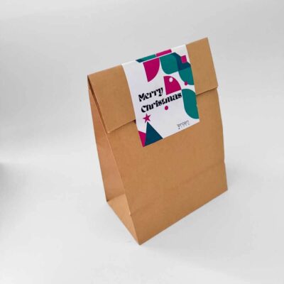 χάρτινη τσάντα χριστουγέννων