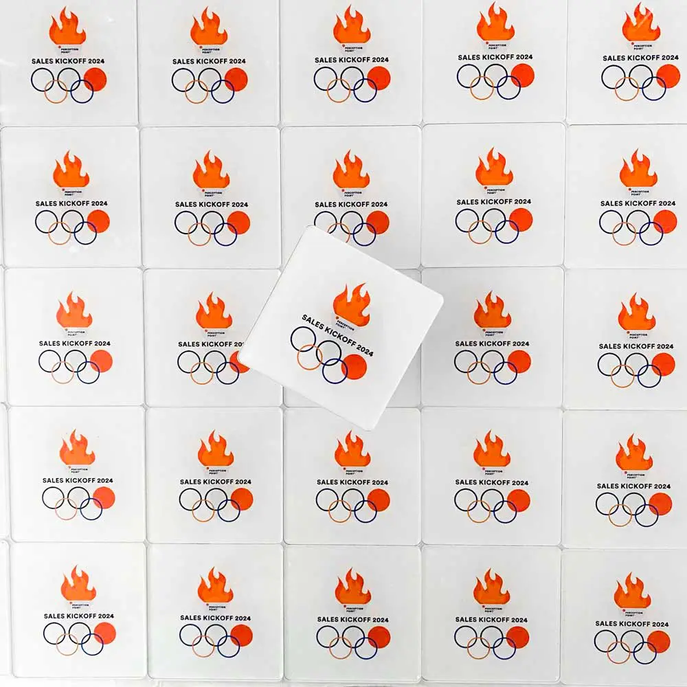 Σσουβέρ plexiglass με σχέδιο και λογοτύπηση