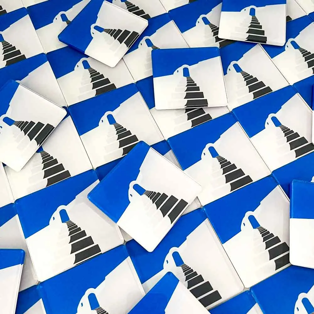 Σσουβέρ plexiglass με σχέδιο και λογοτύπηση