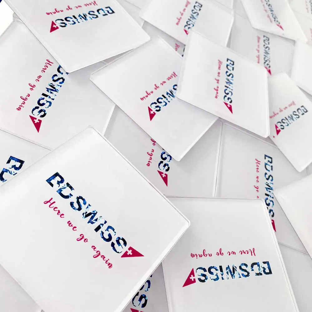 Σσουβέρ plexiglass με σχέδιο και λογοτύπηση