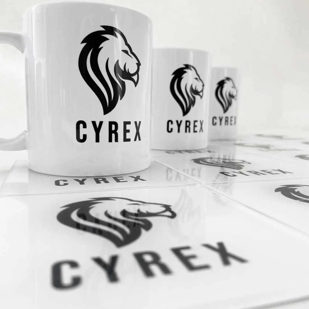 κεραμική κούπα με εκτύπωση και λογοτυπο