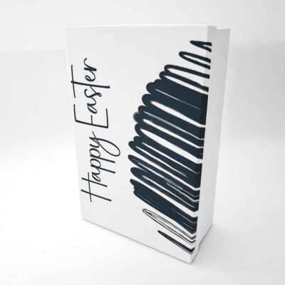 a white rectangular box with black text