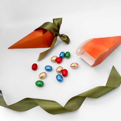 Σοκολατένια αυγουλάκια σε καροτάκι