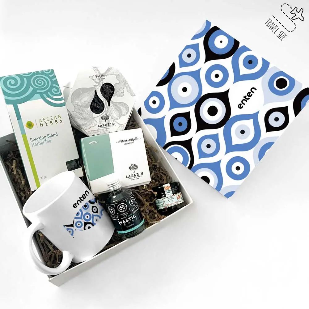 Travel size πακέτο με μαστίχα και λουκούμια