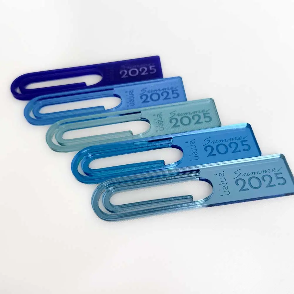 Σελιδοδείκτης μπλε ελληνικό σχέδιο και καπηλεία