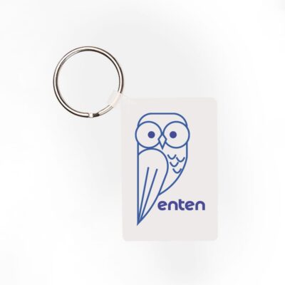 custom μπρελόκ με εκτυπωμενη κουκοβαγια