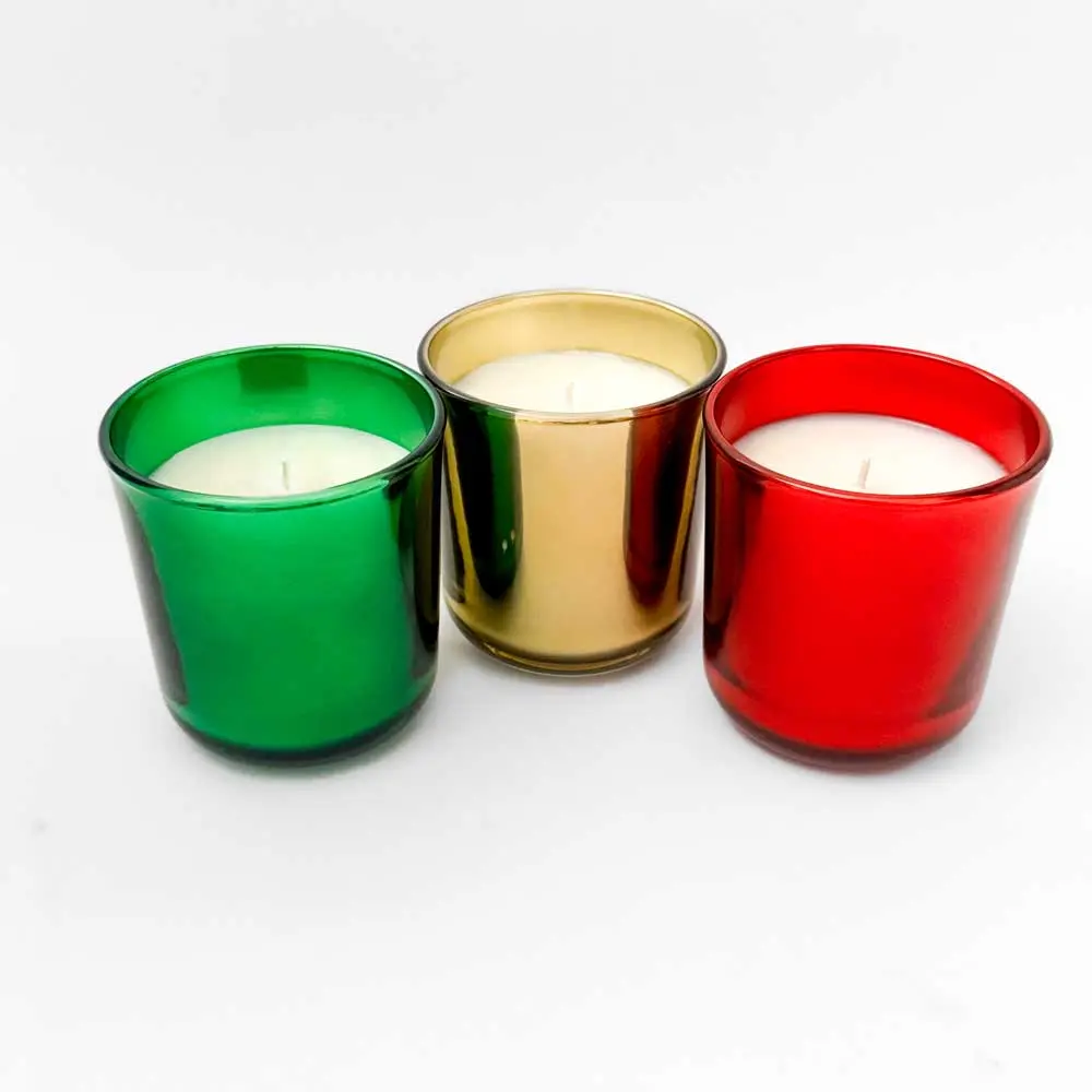 Κερί σογιας 280ml σε γυάλινο ποτήρι καθρέφτης