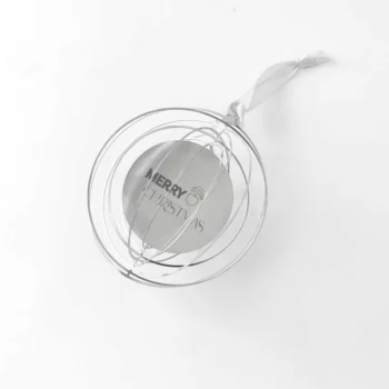 Διακοσμητικό στολίδι από ανοξείδωτο ατσάλι