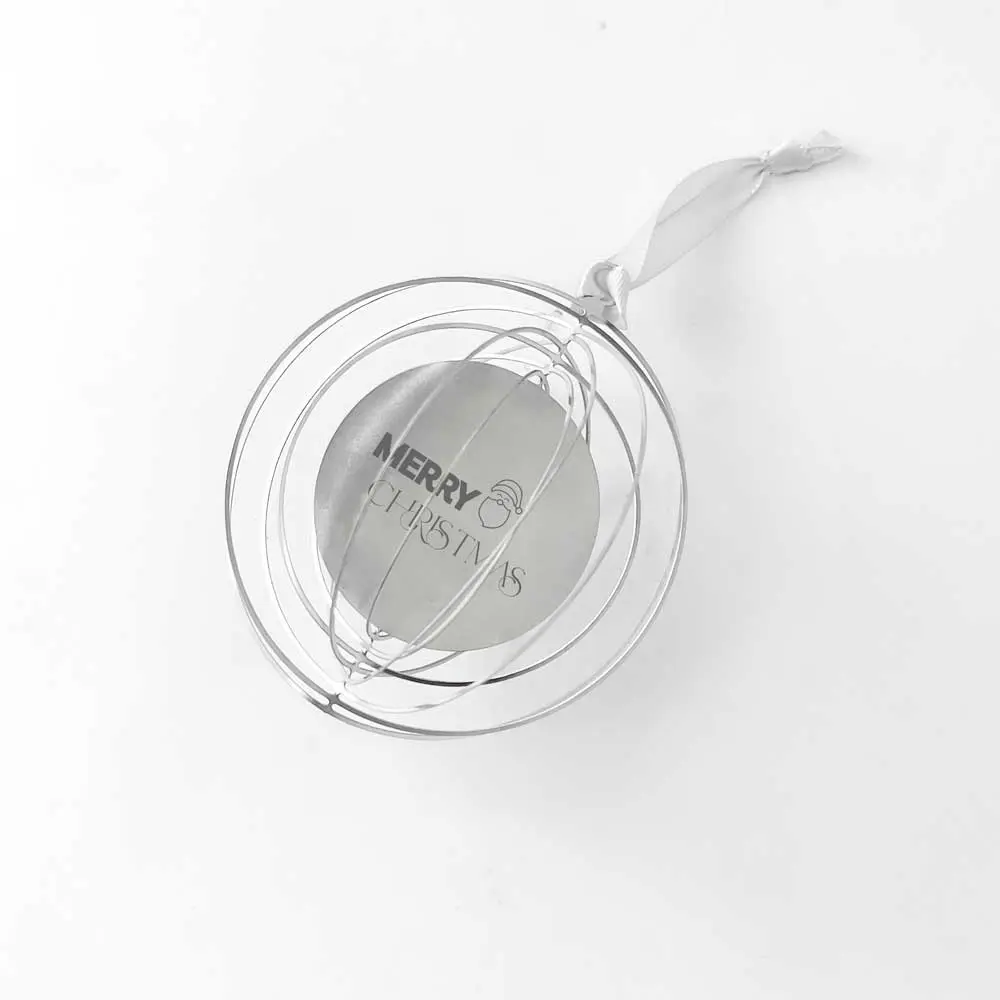 Διακοσμητικό στολίδι από ανοξείδωτο ατσάλι