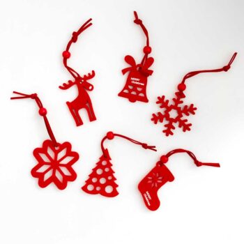 Σέτ κρεμαστών για το Χριστουγεννιάτικο δέντρο