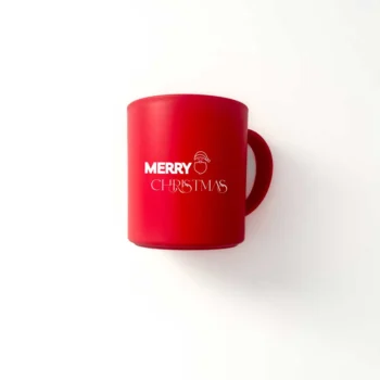 Κόκκινη κεραμική κούπα 300 ml