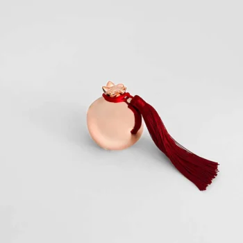 Γούρι κεραμικό ρόδι με φούντα