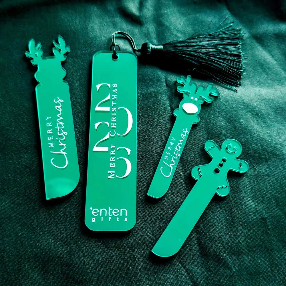 Σελιδοδείκτες πλέξι πράσινος καθρέφτης 2026