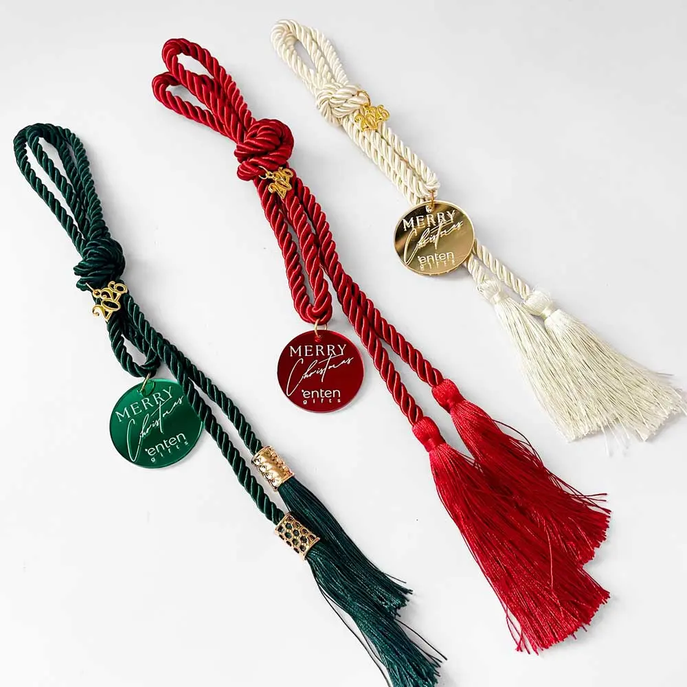 Γούρι σχοινί με κρεμαστό πλέξιγκλας 2026