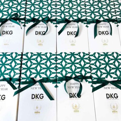 Χριστουγεννιάτικο luxury gift box με εταιρικό branding